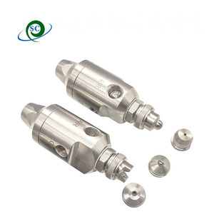 Ss หัวฉีดพ่นน้ำด้วยอากาศ,พ่นละอองน้ำอัตโนมัติหัวฉีดหมอกนิวเมติก - Product Image 4