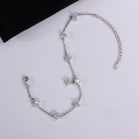 Bracelet Moissanite en platine plaqué argent S925 à vente chaude-Style de luxe haut de gamme, exquis et léger, vente en gros pour cadeaux