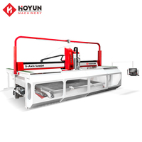 Máquina de Corte de Piedra CNC de 5 Ejes Tipo Sawjet Hoyun para Encimeras de Cocina de Mármol, Granito y Cuarzo