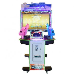 ราคาโรงงาน จอ LCD 32 นิ้ว เครื่องเกมยิงปืนจำลองสำหรับเด็กเล่นในร่ม เหมาะสำหรับสวนสนุก - Product Image 4