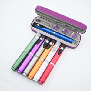 60IU Reusable Metal Injector <b>Pen</b> for 3ml Cartridge Eco-Friendly Durable Body Custom Logo <b>Multiple</b> <b>Colors</b> - Product Image 2