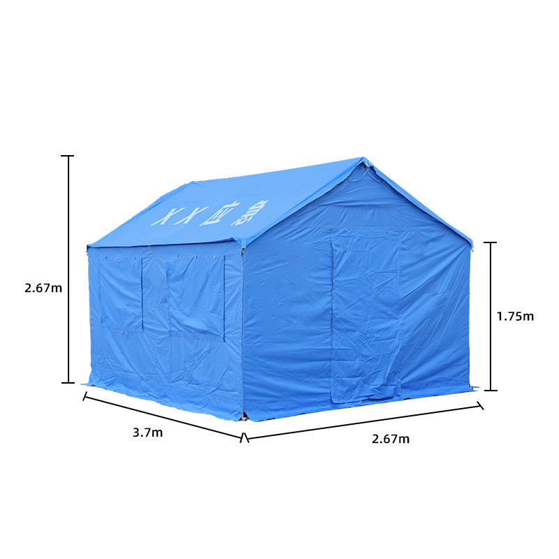 Tentes d'urgence personnalisées