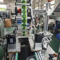 Máquina Etiquetadora Automática Eléctrica Personalizable de Alta Precisión con Pantalla Táctil para Superficies Planas, Aplicaciones Químicas, Bolsas, Motor PLC JHC
