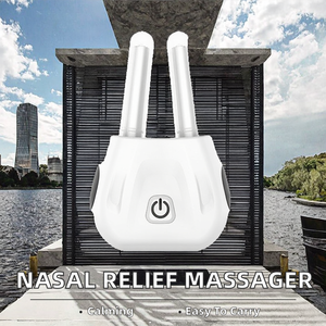 Masseur facial portable JKG, soulagement de la rhinite, fonction musicale, anti-allergique, congestion nasale, nez qui coule (plastique) - Product Image 2