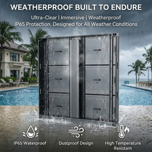 Pantalla de Video para Piscina Exterior P6 P8 P10 5000 Nits Odm Oem, Resistente al Agua Ip65, Legible Bajo la Luz Solar 4k para Piscinas P6 - Product Image 4