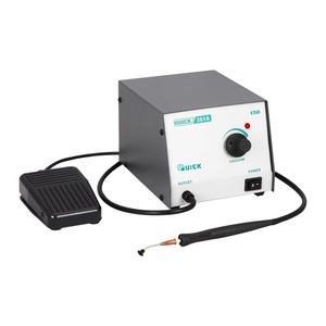Quick 381A Solder Desoldering <b>Station</b> 15W Diaphragm Pump High Frequency Repair <b>Tool</b> 110V-240V Needle Tip - Product Image 4
