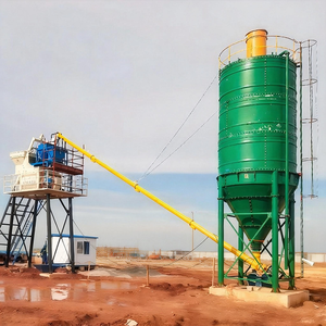 Silo de Cemento HZS50 de Corey, el Más Vendido, de Alto Rendimiento y Gran Capacidad, con Bomba de Motor de 90W de Alta Potencia, PLC, Planta Mezcladora de Concreto Perfecta - Product Image 5