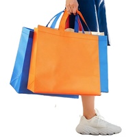 Sacs de courses non tissés de haute qualité, capacité de charge de 10 kg, idéaux pour l'emballage de cadeaux, de chaussures et de vêtements, écologiques et réutilisables