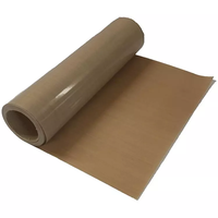 Feuille de tissu à hautes températures de tissu enduit par PTFE résistant à la chaleur remplaçable de pièce de rechange de transfert de chaleur pour la machine de presse de la chaleur