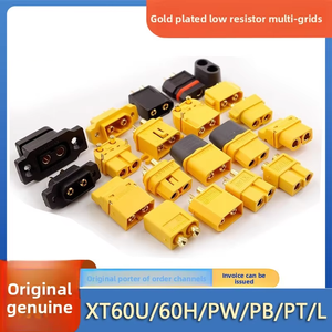 Amass xt60u/60h/PW/Pb/PT/L loạt kết nối cao hiện tại Nam Nữ cắm cho RC Mô hình đồng liên hệ với vật liệu Pin Lithium - Product Image 2