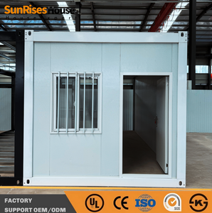 Vente directe d'usine - Maison conteneur préfabriquée mobile de 20 pieds, démontable, pour bureau portable - Product Image 2