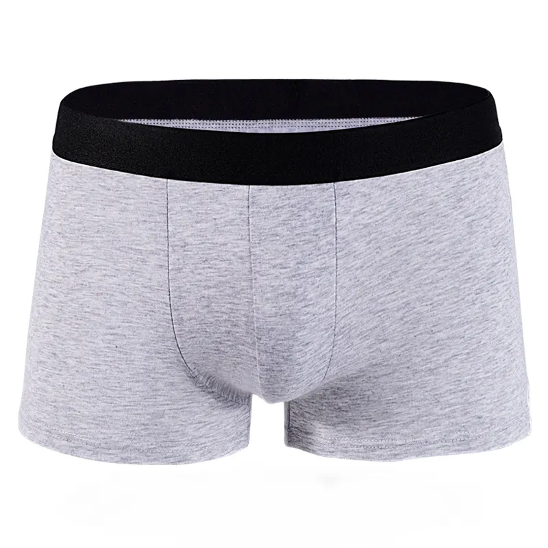 Sexy cotton Wholesale pure color High Elastic for big size Man Panties Men Underwear boys Boxer