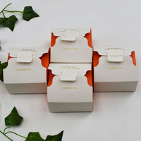 Boîte de cadeau de bonbons personnalisée de luxe avec logo estampé