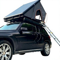 Tente de toit triangulaire en alliage d'aluminium quatre saisons 2000-3000 mm, Oxford imperméable, 4 personnes, installation facile, camping en plein air