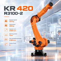 Bras robotisé industriel de haute précision Kuka KR 420 R3100-2, charge utile de 420 kg, portée de 3100 mm pour la manutention et la soudure par points