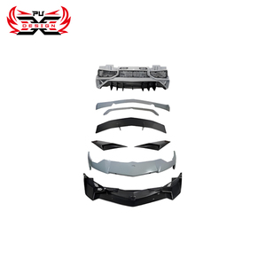 Kit carrosserie pour <span class=keywords><strong>Lamborghini</strong></span> <span class=keywords><strong>Aventador</strong></span> LP700 LP720 LP750, style SV, fibre de carbone sèche, pare-chocs avant et arrière, évents, spoiler, nouvelle mise à niveau - Product Image 6