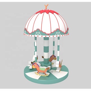 Juego Suave para Niños, Área de Juegos Suave, Caballito Eléctrico Giratorio con Música, Parque Infantil, Silla Giratoria - Product Image 2