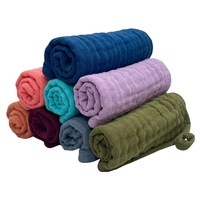 Bavoirs en mousseline 100 % coton pour bébé, doux, respirants, absorbants, pour l'alimentation des nouveau-nés, garçons et filles, fabrication en usine