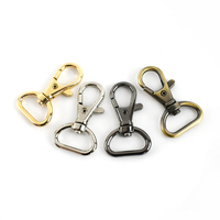 Meetee — fermoirs de sangle en alliage, 10, 13, 16, 20 ou 25mm, pour sac à main, chaîne pivotante, fermoir mousqueton