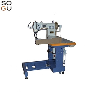 Machine à coudre à double aiguille SOGUTECH pour chaussures en cuir ornées de mocassins - Product Image 2