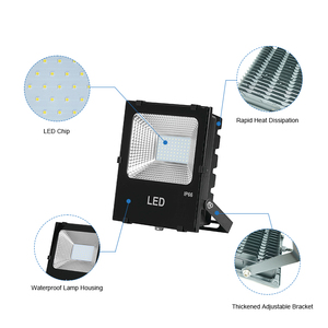 50W 100W 150W CE cao lumen Đầu Ra Nhôm IP66 không thấm nước dẫn đèn pha cho sân thể thao sân vận động chiếu - Product Image 4