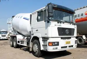 Shacman-camión mezclador de hormigón, 8x4, 345hp, 10 metros cúbicos, dimensiones en venta