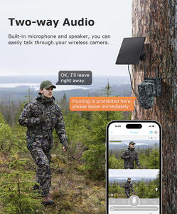 VESAFE Trois Lentilles 15x Zoom 4G Camouflage Caméra Solaire Sentier <span class=keywords><strong>De</strong></span> <span class=keywords><strong>Chasse</strong></span> Grand Angle Caméra <span class=keywords><strong>De</strong></span> <span class=keywords><strong>Surveillance</strong></span> CCTV Alarme Caméras - Product Image 5