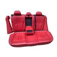 Sièges rouges de haute qualité pour BMW X5M, intérieur X5M F85, sièges avant et arrière, panneaux de porte, tableau de bord, sellerie