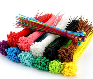 Factory Price Colorful Nylon 66 Self Lock Plastic Cable Tie