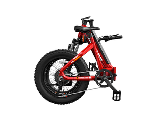 Vélo <span class=keywords><strong>pliant</strong></span> électrique rouge F008 de 20 roues, cadre en acier 1500W, vélo <span class=keywords><strong>pliant</strong></span> électrique Dirt Folding Ebike Mini Size Hybrid E Bike - Product Image 5