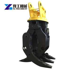 <span class=keywords><strong>Support</strong></span> <span class=keywords><strong>de</strong></span> grappin rotatif Chargeur <span class=keywords><strong>de</strong></span> grumes Excavateur <span class=keywords><strong>de</strong></span> grappin à bois Grappin hydraulique rotatif pour grumes - Product Image 1