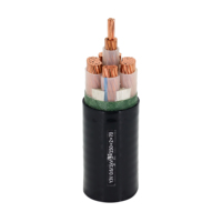Cable de Alimentación Industrial de 0.6/1kV ZC-YJV-3x95+2x50mm con Aislamiento de Polietileno Reticulado para Construcción Ferroviaria y Centrales Eléctricas