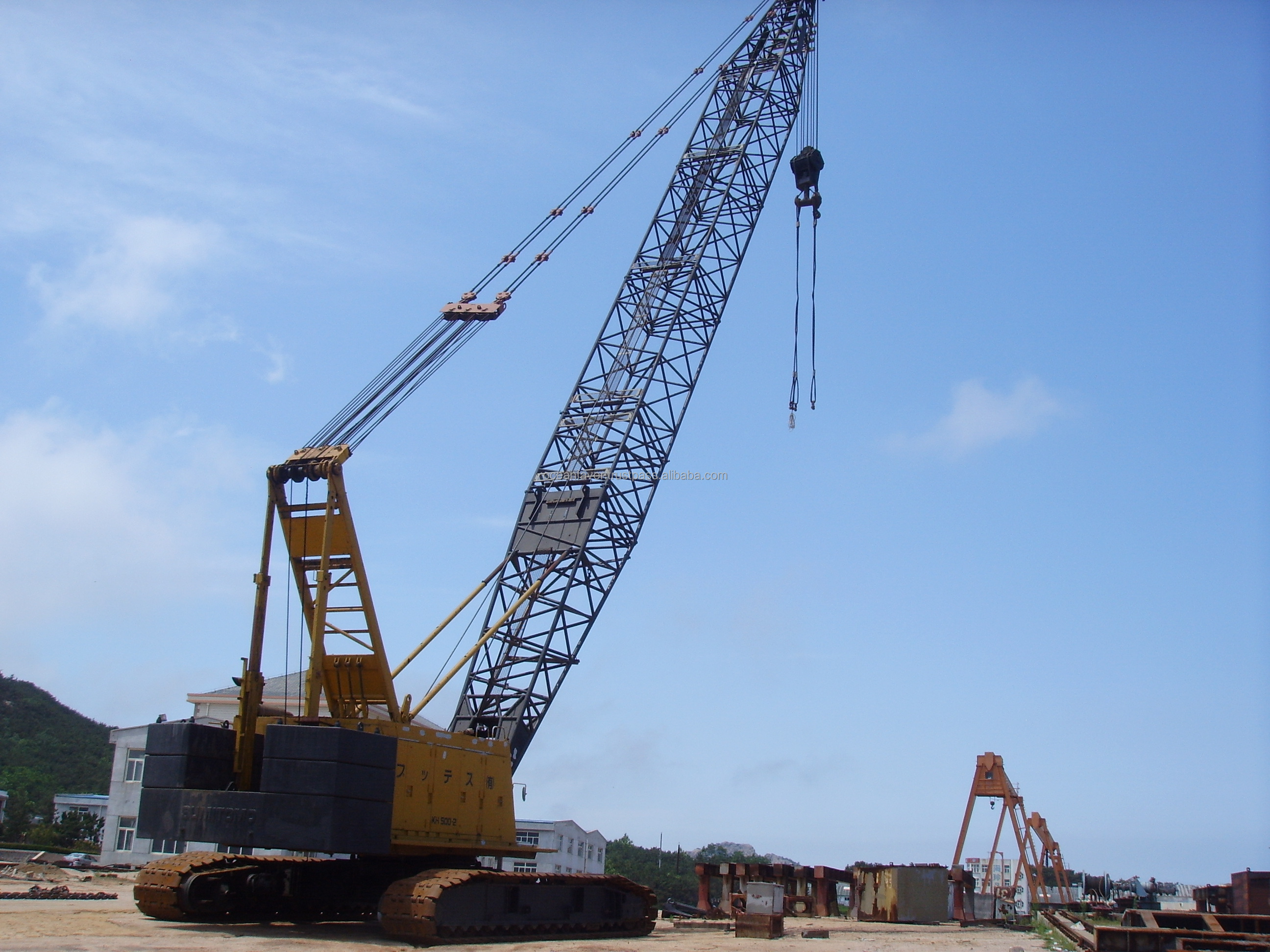 日本日立住友500トンクローラークレーンKH500上海で販売