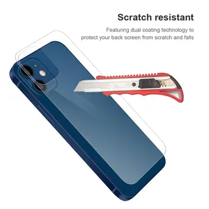 Cho Iphone 11 Pro Max Đầy Đủ Bìa 21D Tempered Glass Front Trở Lại Bảo Vệ Màn Hình