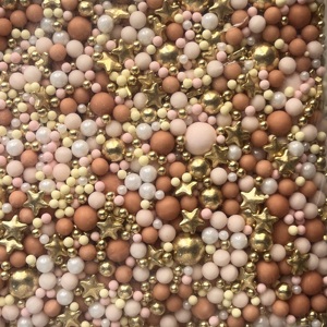 Perles de sucre comestibles mates mélangées 500g 1kg pour la décoration de gâteaux - Product Image 3