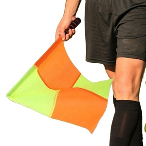 Drapeau d'arbitre de football à carreaux de haute qualité pour entraînement et matchs en extérieur, vente en gros, approvisionnement direct - Product Image 5