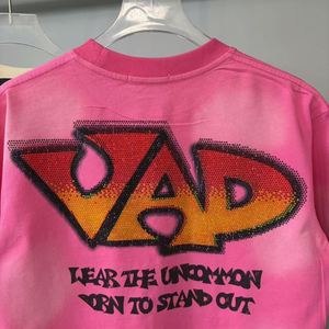 Camisetas de Verano para Hombre, Marca Nueva Vare, 100% Algodón, Manga Corta, Estilo Oversize, Diseño con Diamantes, Estilo Y2K, Personalizadas - Product Image 6