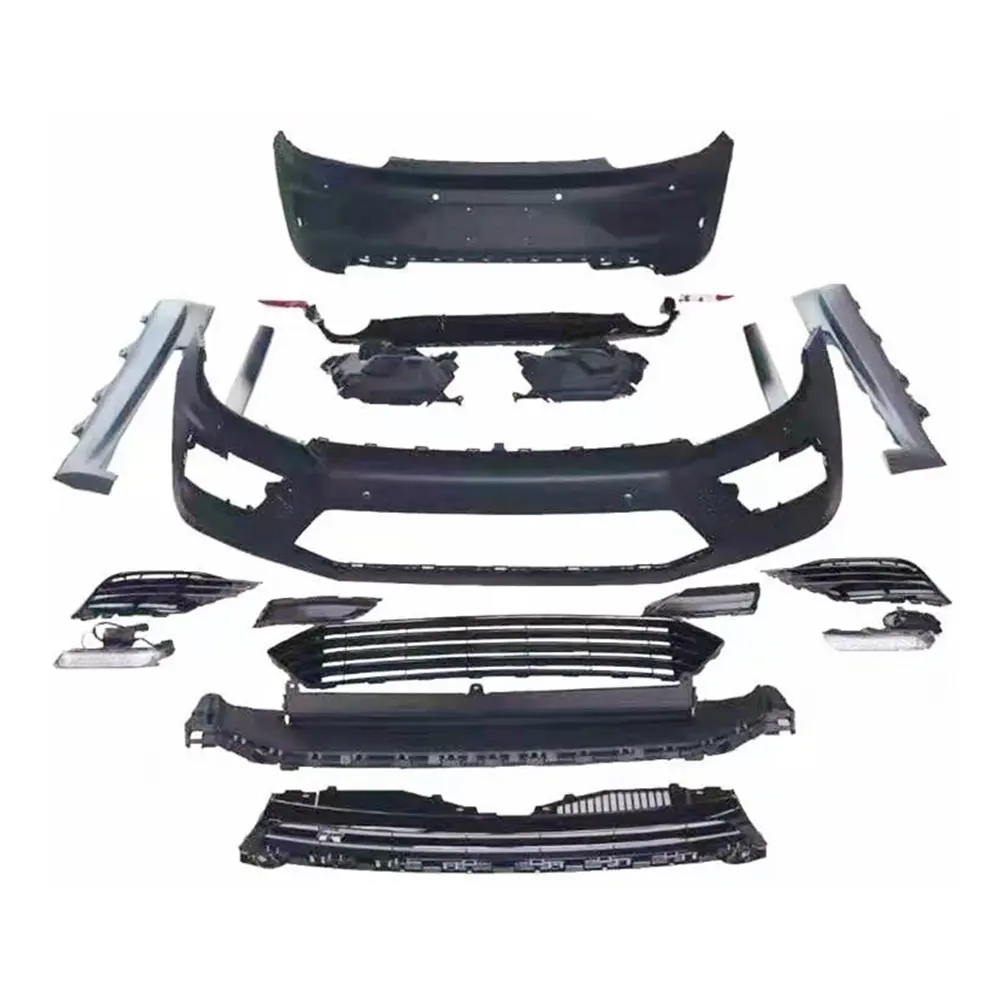 Pp Materiaal Voorbumper Hoge Kwaliteit Body Kit Voor Volkswagen Scirocco R Voorbumper Assy Voor Tuning Onderdelen 2010-2015