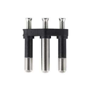 Brazil inmetro cấp giấy chứng nhận 4.8mm 3 prong cắm chèn - Product Image 3