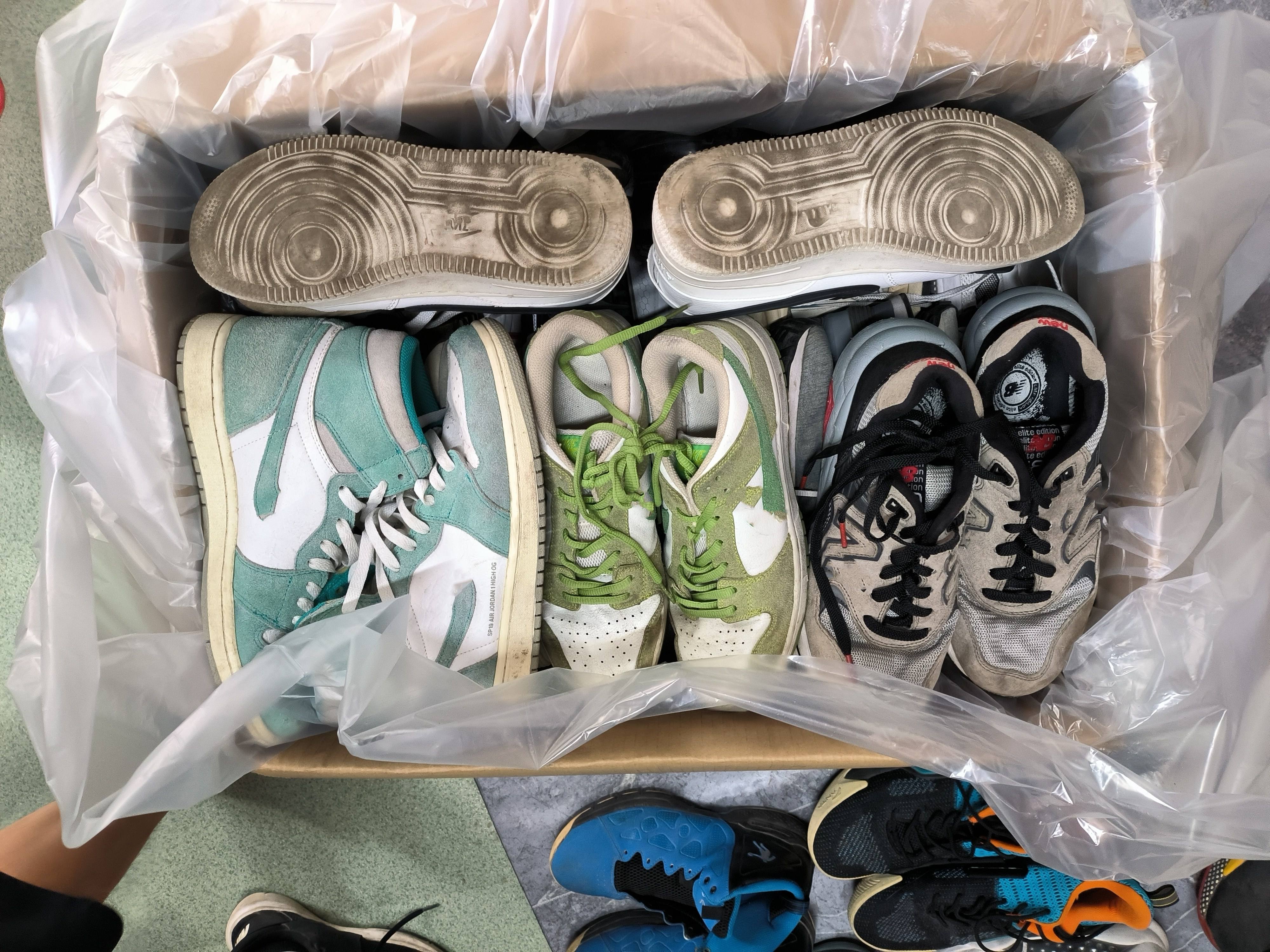 Second Hand Men Brand Sneakers Used Wholesale Bales Shoes High Quality  Fashion Style Ukay Wholesale