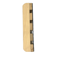 Brosse de nettoyage industrielle et de bricolage avec cadre en bois, structure en bois dur, poils en polypropylène, personnalisable OEM
