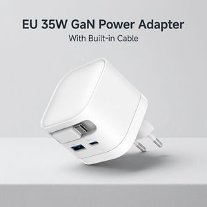 Angepasster Hochleistungs-EU-Stecker 35W GaN Netzadapter mit Datenkabel für Mobiltelefone - Product Image 1