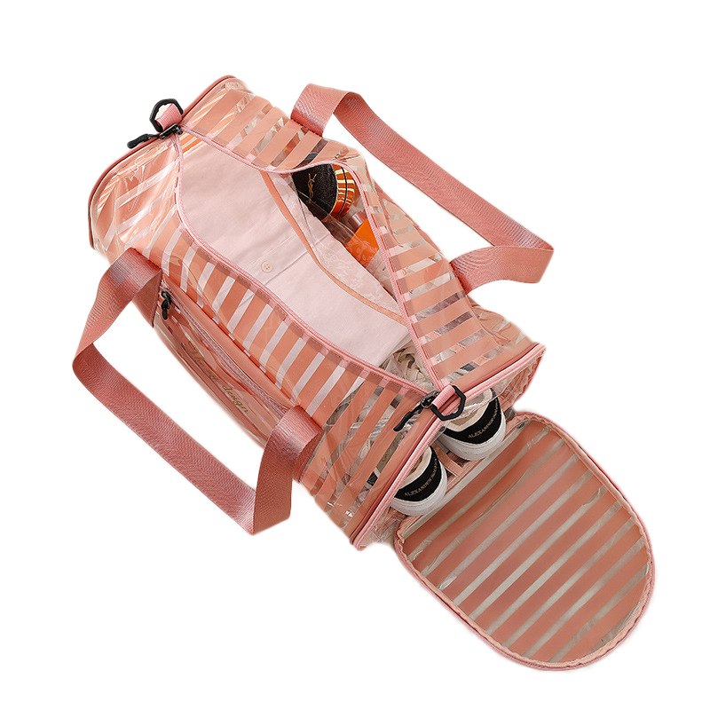 Пользовательские водонепроницаемые роскошные наборы сумок из ПВХ для фитнеса и спортзала