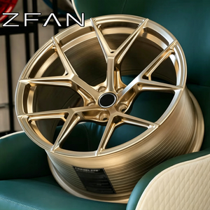 Cerchi Forgiati ZFAN Style 16-26 Pollici 5x108 5x112 5x114.3 5x120, Cerchi a <span class=keywords><strong>5</strong></span> Razze Satin Bronze per BMW M4 M3 Audi RS5 Porsche - Product Image 2
