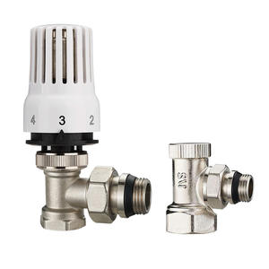 थोक सफेद तापमान नियंत्रण रेडिएटर थर्मोस्टैटिक वाल्व सिर - Product Image 6