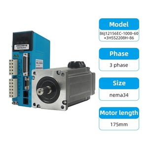 86J12156EC-1000-60+3HSS2208H-86 Bộ kết hợp động cơ <span class=keywords><strong>servo</strong></span> bước lai nhiệt thấp và trình điều khiển đóng kín hoàn toàn, sản xuất tại Trung Quốc - Product Image 3