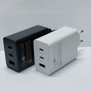 PD 65W A+2C Wall Charger EU US UK Plug Mobile Phone Fast Charging Power <b>Adapter</b> <b>Type</b>-<b>C</b> Phone Charger for S24 S23 S22 S21 - Product Image 2