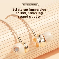 Headset Leher Nirkabel 5.3 IPX6 Tahan Air Terlaris untuk Olahraga 2025, Earbud In-Ear dengan Cetakan Khusus
