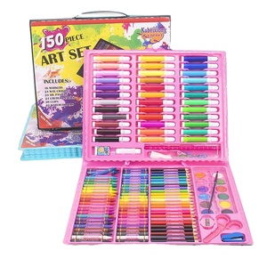 Juego de 150 Crayones de Cera Multicolores en Oferta, Lápices de <span class=keywords><strong>Colores</strong></span> Mágicos, Juego de Lápices de Plástico Estándar para Niños - Product Image 2