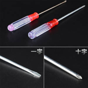 Tournevis miniature, tournevis en cristal, tournevis à tête cruciforme transparente, mini tournevis magnétique 3*75mm - Product Image 4